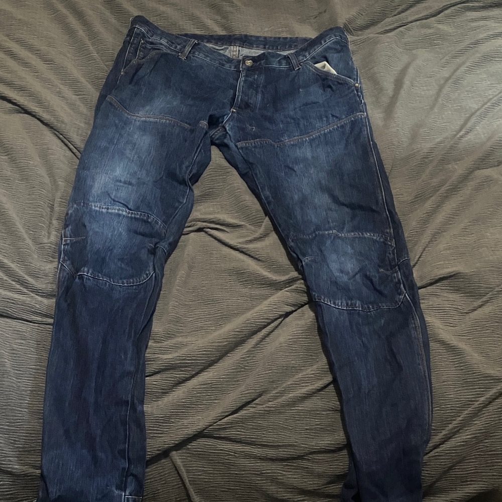 G-Star Deep Blue Relaxed Jeans